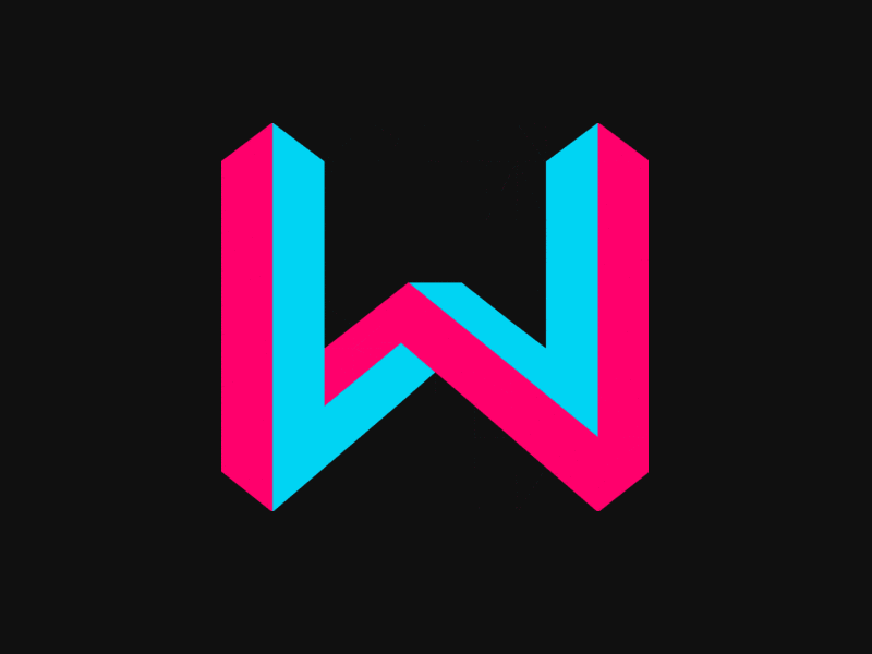 the letter
                  "W"