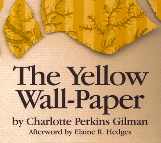 yellow wallpaper cover